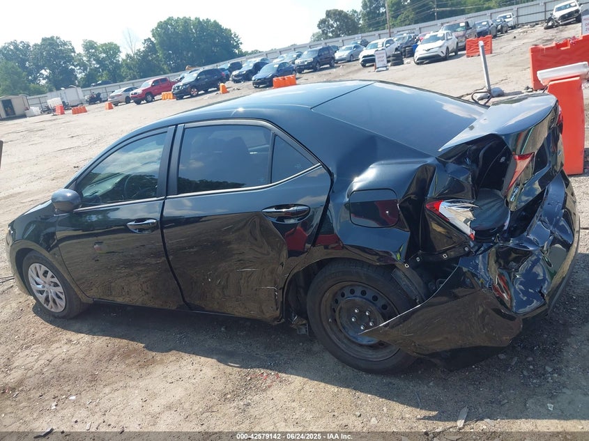 2019 TOYOTA COROLLA LE - 2T1BURHE7KC222027