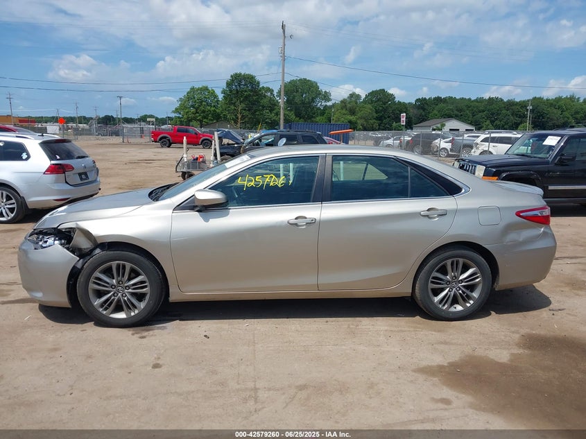 2017 TOYOTA CAMRY SE - 4T1BF1FK3HU366654