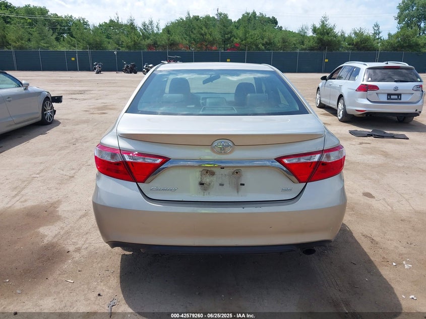 2017 TOYOTA CAMRY SE - 4T1BF1FK3HU366654