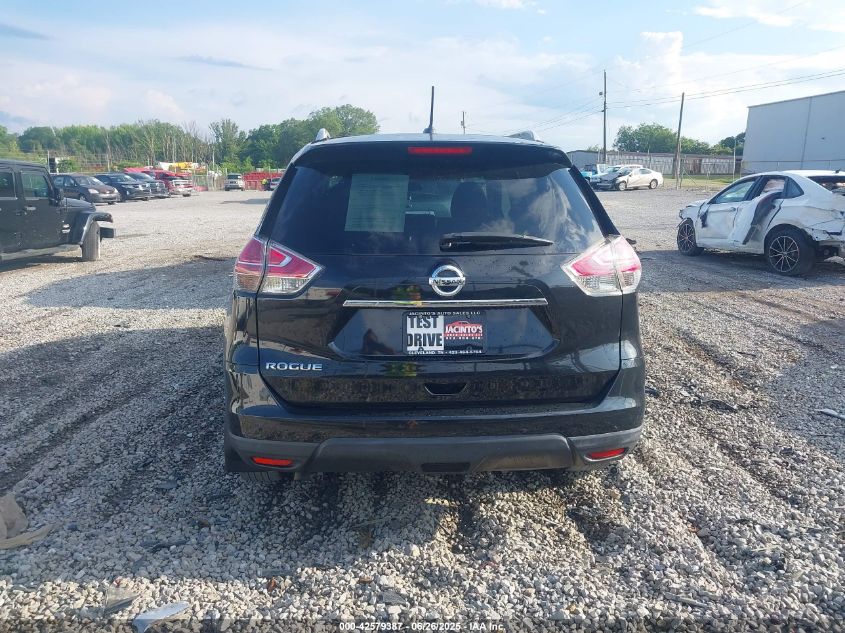 2016 Nissan Rogue S VIN: 5N1AT2MN5GC857836 Lot: 42579387