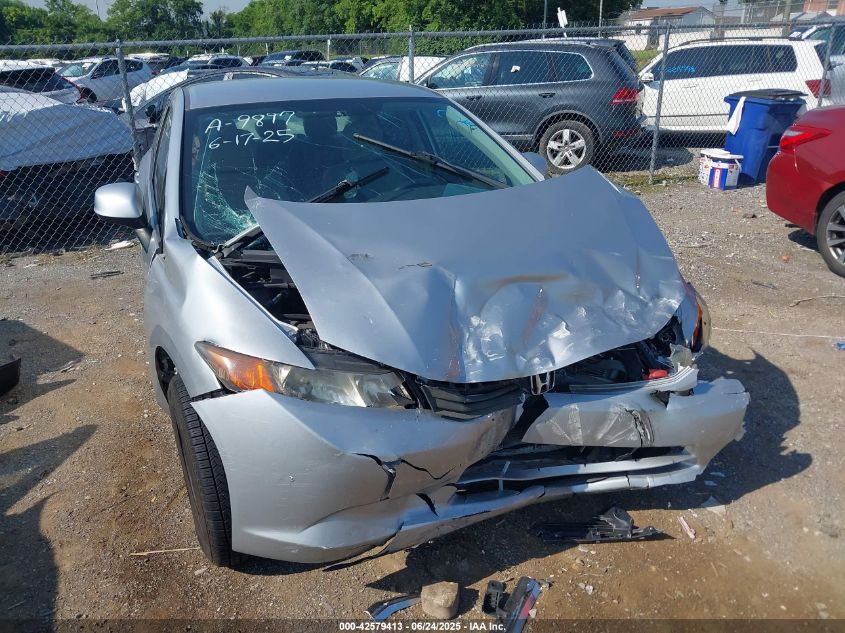 2012 Honda Civic Lx VIN: 19XFB2F57CE099897 Lot: 42579413