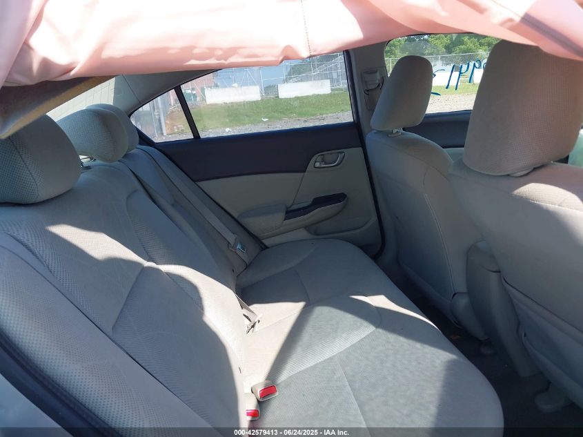 2012 Honda Civic Lx VIN: 19XFB2F57CE099897 Lot: 42579413