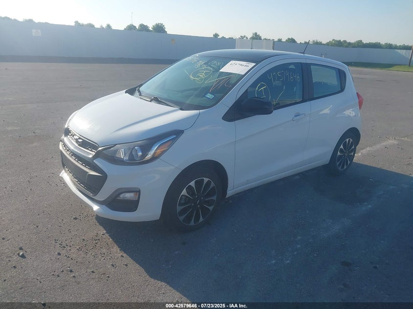 Vin: kl8cd6sa6mc702542, lot: 43072559, chevrolet spark fwd 1lt automatic 20212