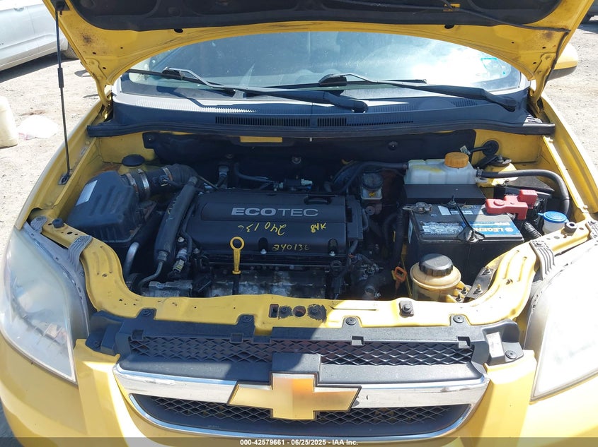 2011 CHEVROLET AVEO VIN: KL1TD5DE1BB138181