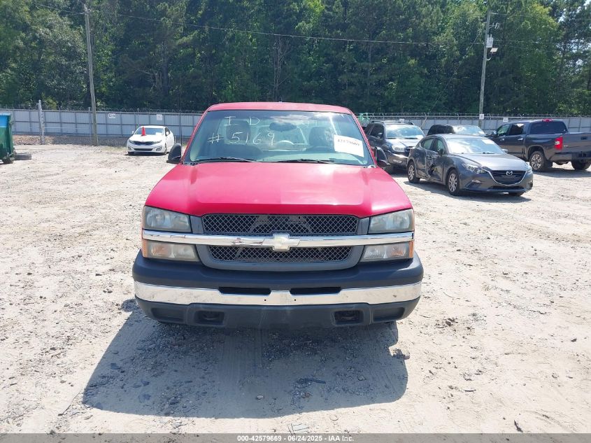 2003 Chevrolet Silverado 1500 Work Truck VIN: 1GCEC14TX3Z280520 Lot: 42579669