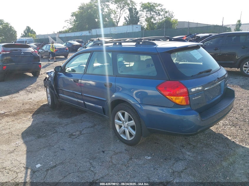 2007 SUBARU OUTBACK VIN: 4S4BP61C877318610