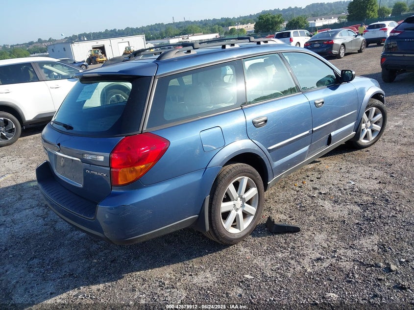2007 SUBARU OUTBACK VIN: 4S4BP61C877318610