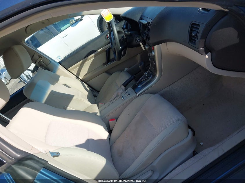 2007 SUBARU OUTBACK VIN: 4S4BP61C877318610