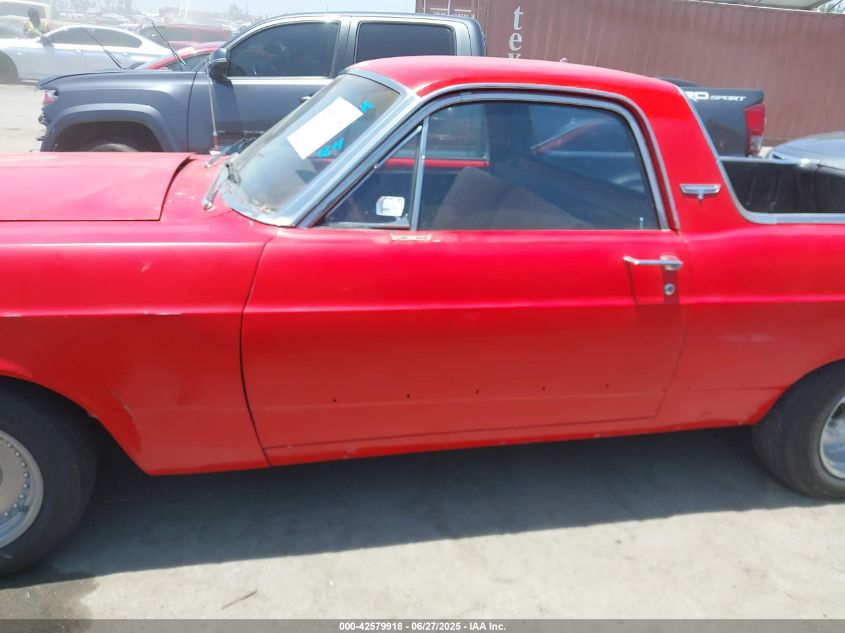 1967 Ford Ranchero VIN: 7K48Z104759 Lot: 42579918