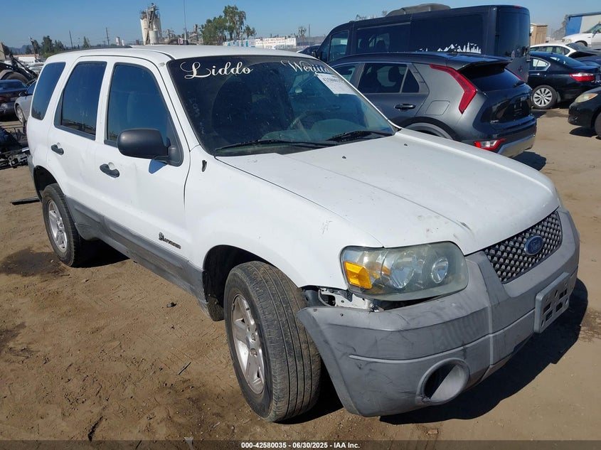 1FMCU96H16KA61854 2006 Ford Escape Hybrid auction photo 1