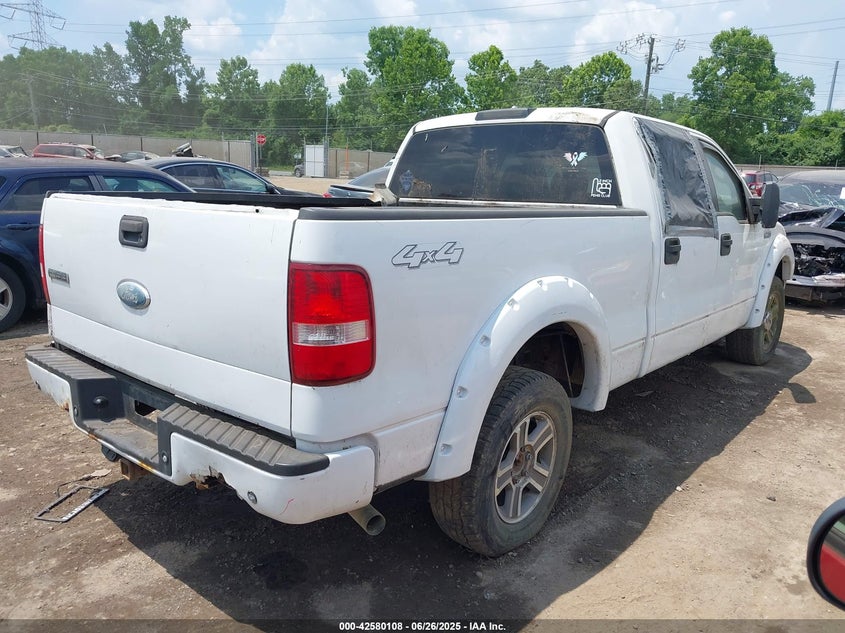 2008 FORD F-150 VIN: 1FTPW14V98KE13656