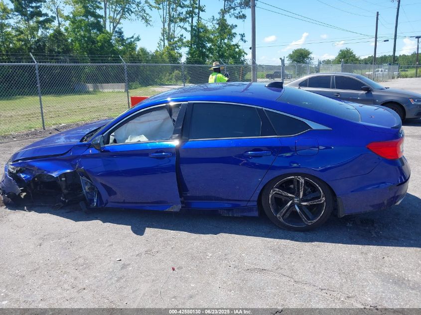 2021 Honda Accord Sport VIN: 1HGCV1F30MA087728 Lot: 42580130
