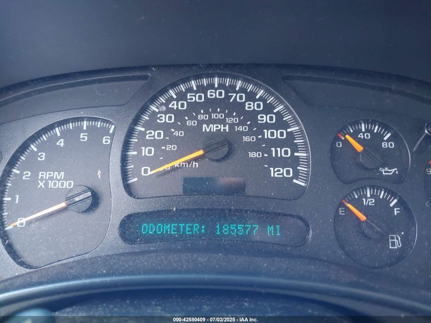 2005 Chevrolet Tahoe Lt VIN: 1GNEC13TX5R103784 Lot: 42580409