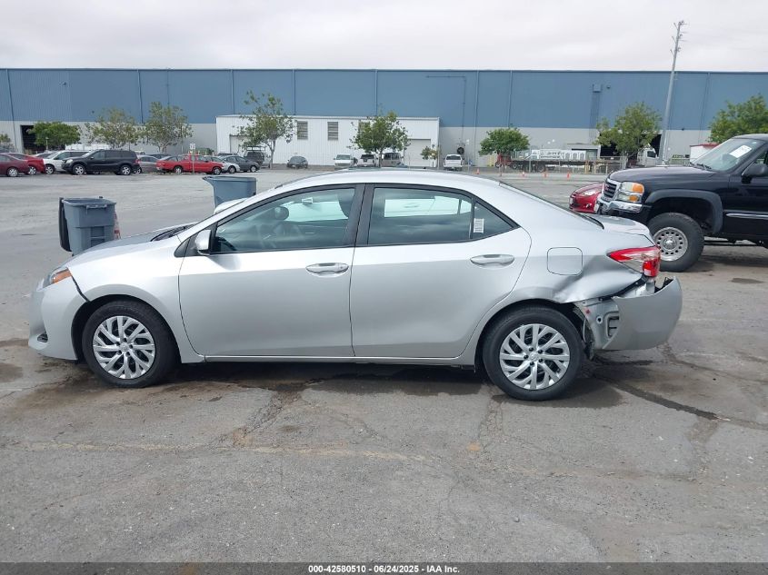 2019 Toyota Corolla Le VIN: 5YFBURHE8KP903331 Lot: 42580510