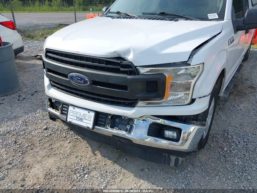 VIN 1FTEX1C59JKG08474 2018 FORD F-150 XL