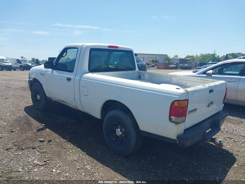 2007 FORD RANGER VIN: 1FTYR10D77PA84756