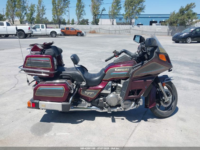 1987 Kawasaki Zn1300 VIN: JKAZNAA11HB503312 Lot: 42581189