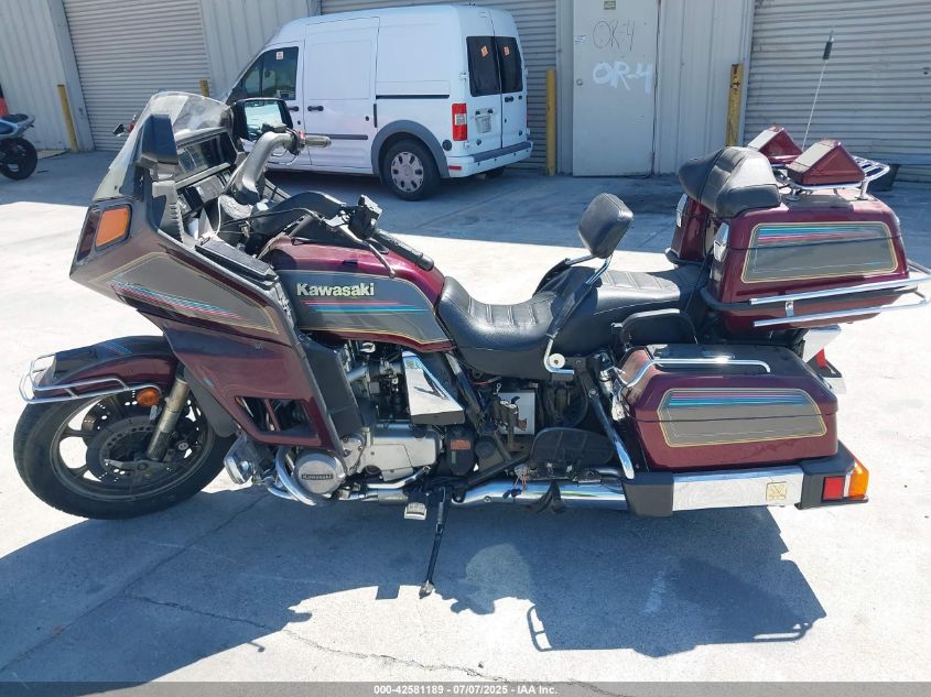1987 Kawasaki Zn1300 VIN: JKAZNAA11HB503312 Lot: 42581189