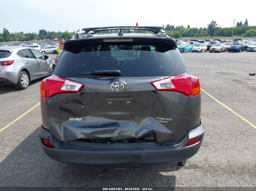 2014 TOYOTA RAV4 LIMITED - 2T3DFREVXEW207698