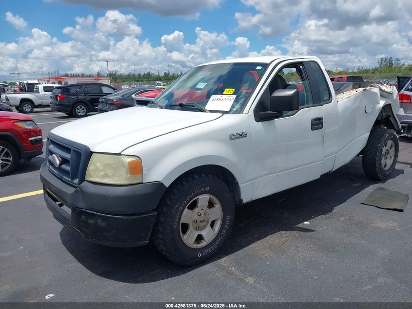 2006 FORD F-150 VIN: 1FTRF12W86KB54661