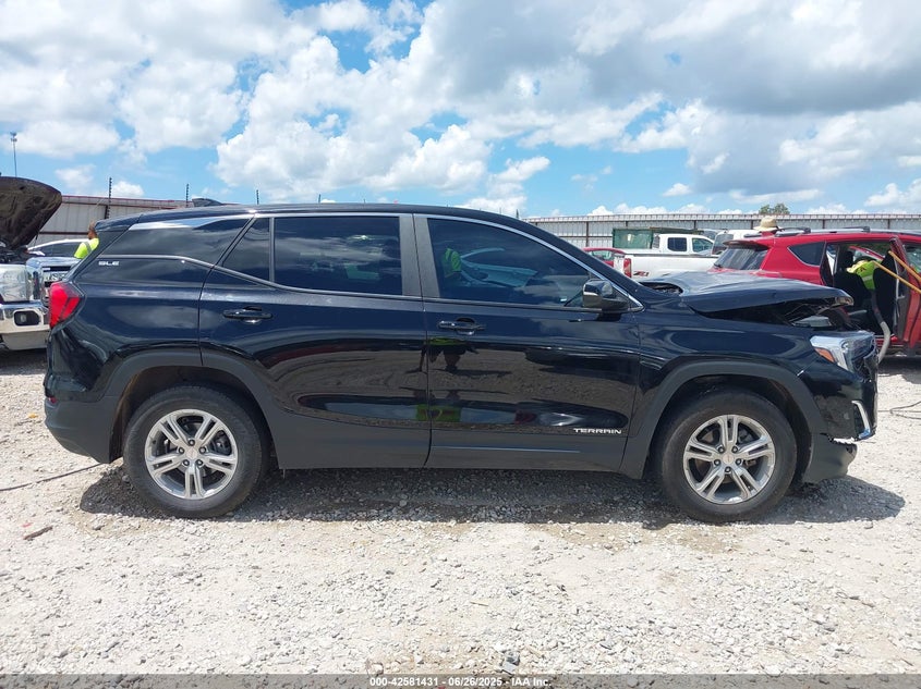 2021 Gmc Terrain 1.5 FWD SLE Black Lot 111042581431 Vin 3GKALMEV3ML396946