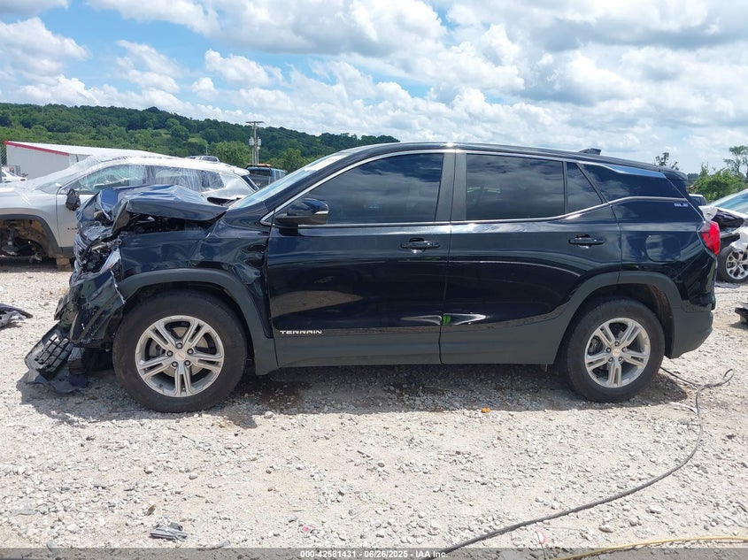 2021 Gmc Terrain 1.5 FWD SLE Black Lot 111042581431 Vin 3GKALMEV3ML396946