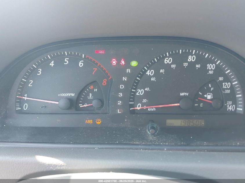 2003 Toyota Camry Le V6 VIN: 4T1BF32K53U565795 Lot: 42581700