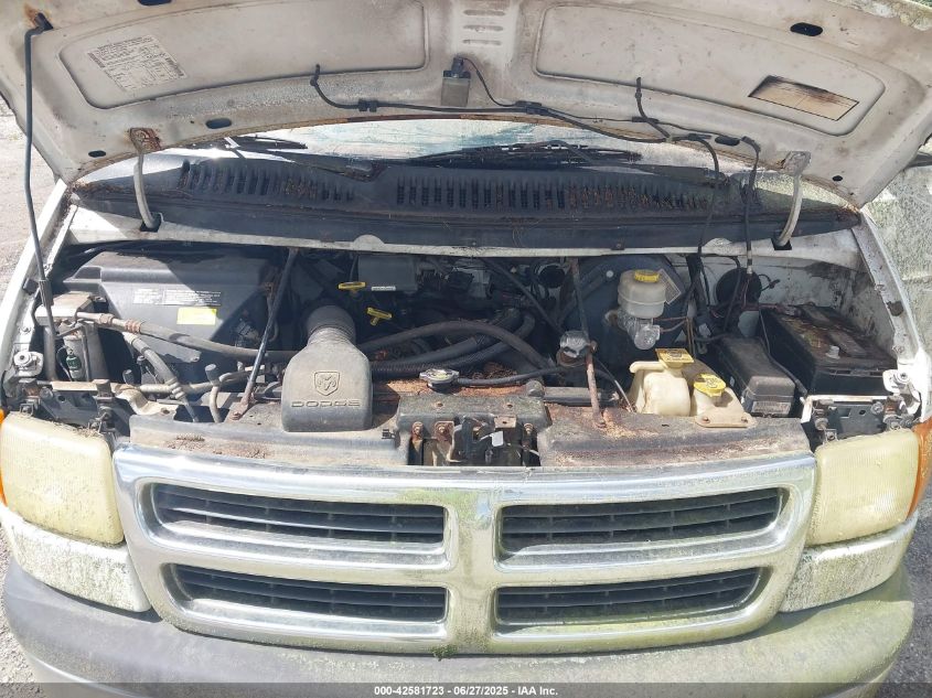 2001 Dodge Ram Wagon 3500 VIN: 2B5WB35Z91K554613 Lot: 42581723