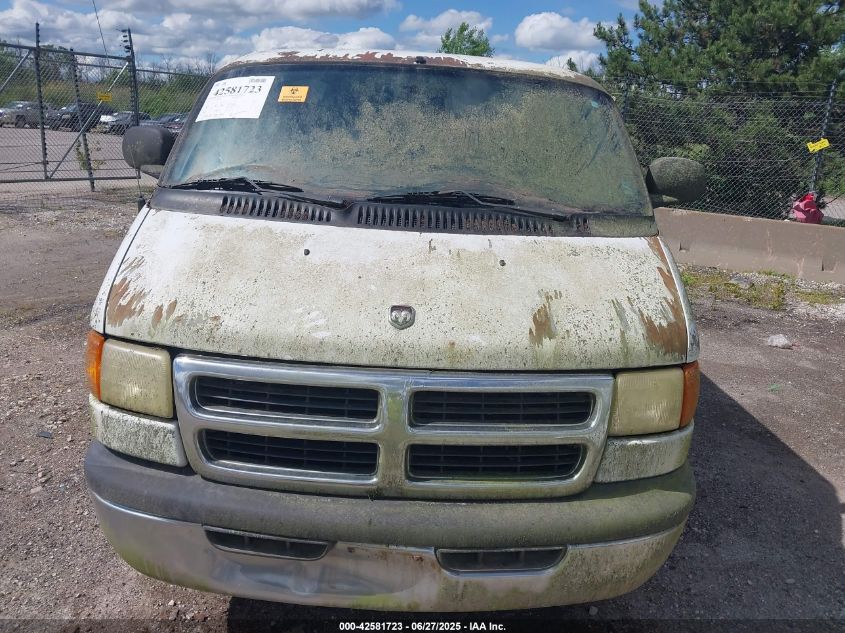 2001 Dodge Ram Wagon 3500 VIN: 2B5WB35Z91K554613 Lot: 42581723