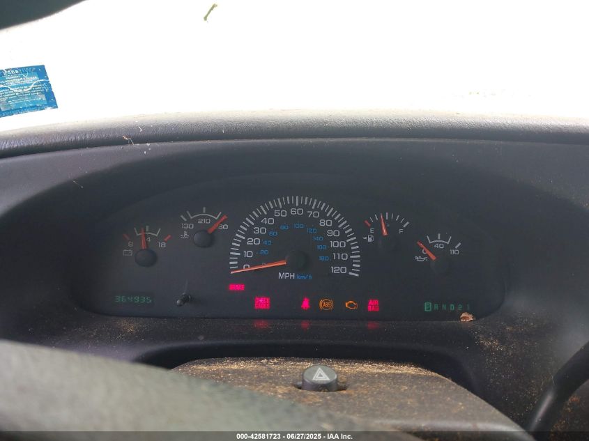 2001 Dodge Ram Wagon 3500 VIN: 2B5WB35Z91K554613 Lot: 42581723