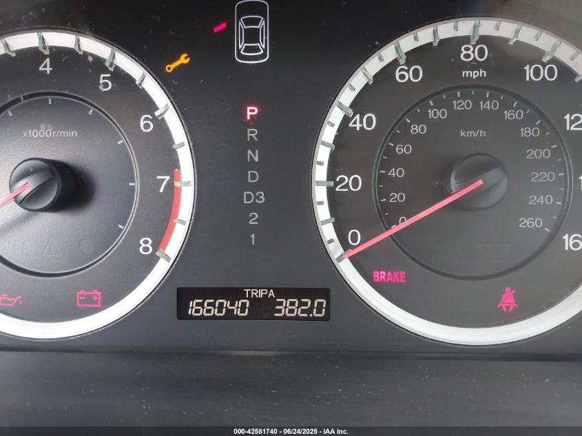 2008 Honda Accord 2.4 Lx VIN: JHMCP26348C008519 Lot: 42581740