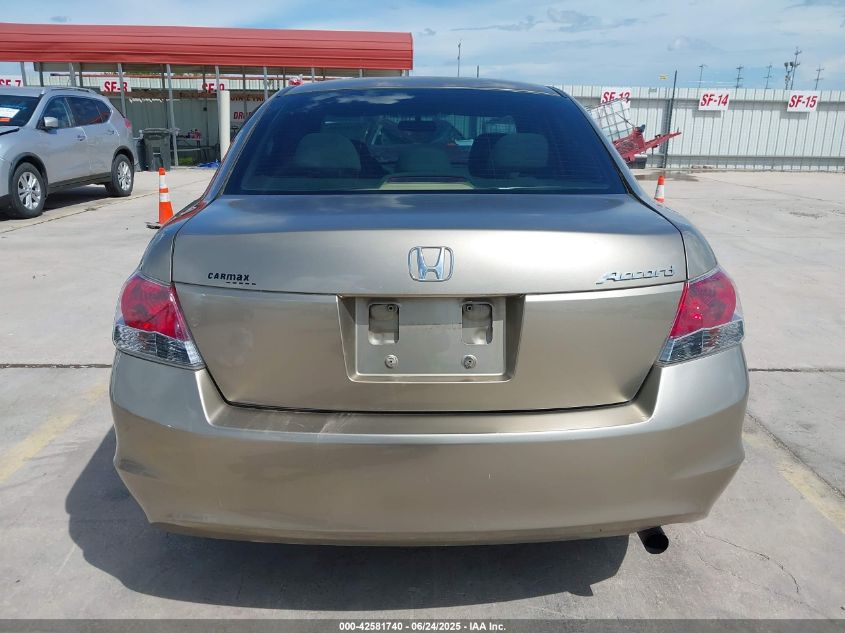 2008 Honda Accord 2.4 Lx VIN: JHMCP26348C008519 Lot: 42581740