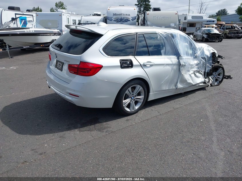 Vin: wba8k3c30ha023737, lot: 43074673, bmw 330i xdrive 20174