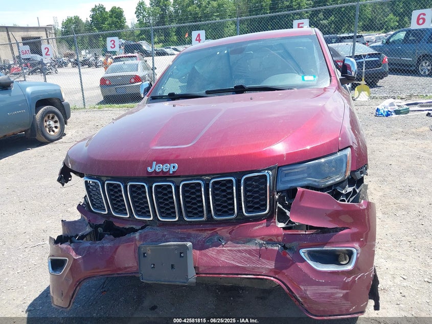 VIN 1C4RJFBG8LC377356 2020 JEEP GRAND CHEROKEE LIMITED 4X4