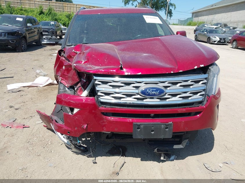 1FM5K7F83JGB13662 2018 FORD EXPLORER photo no. 6
