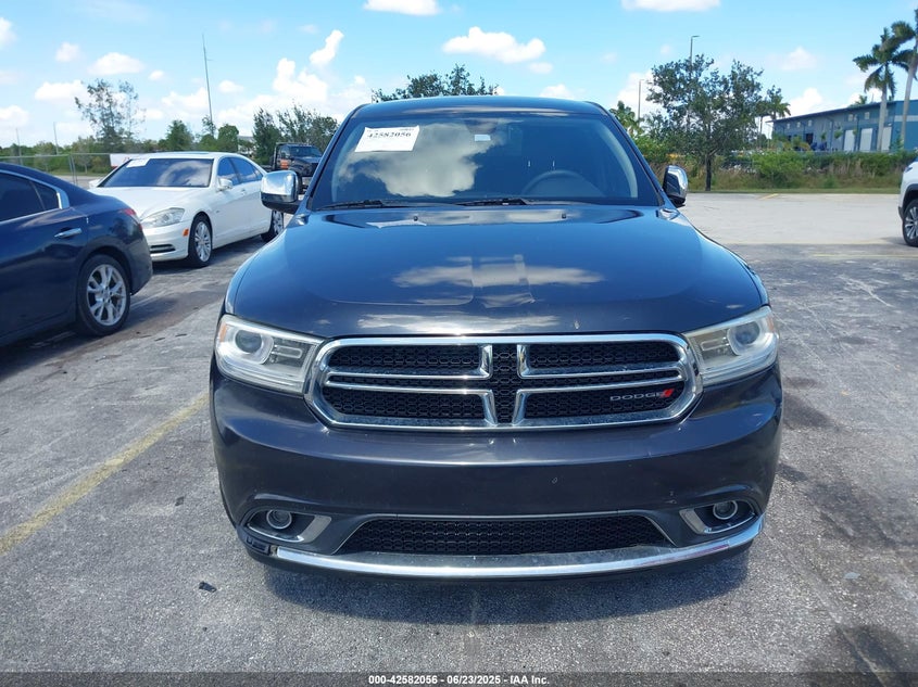 2014 DODGE DURANGO VIN: 1C4RDHAG9EC455036