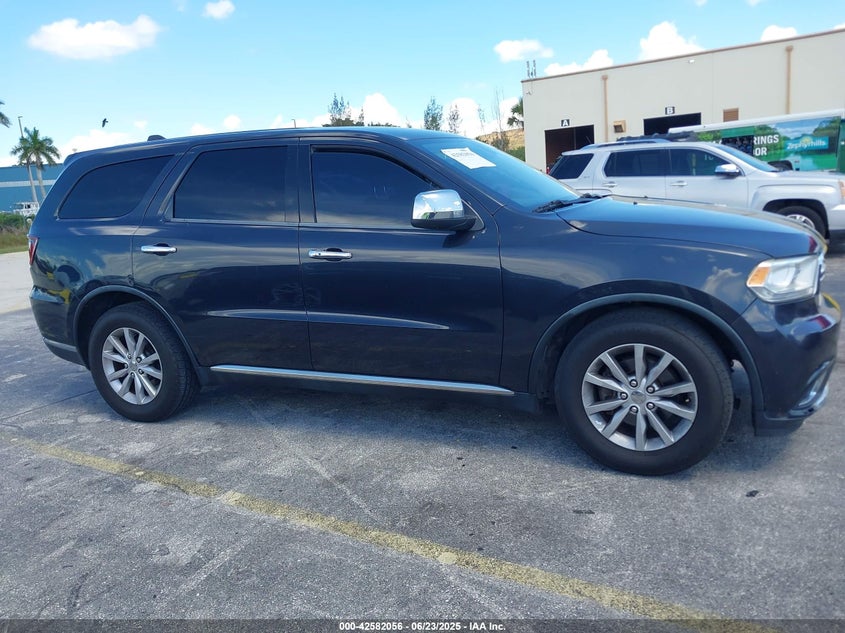 2014 DODGE DURANGO VIN: 1C4RDHAG9EC455036