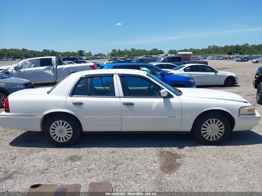 2007 MERCURY GRAND MARQUIS VIN: 2MEFM75V37X618743