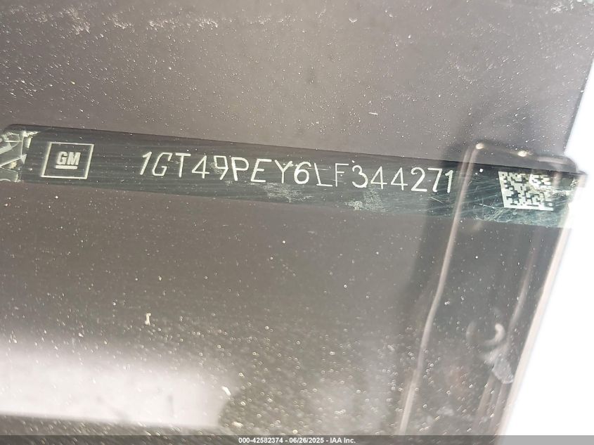 2020 GMC Sierra - 1GT49PEY6LF344271