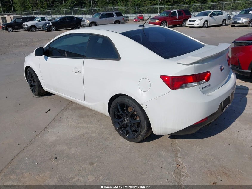 Vin: knafu6a26c5468238, lot: 43075480, kia forte koup ex 20123