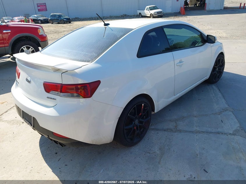 Vin: knafu6a26c5468238, lot: 43075480, kia forte koup ex 20124