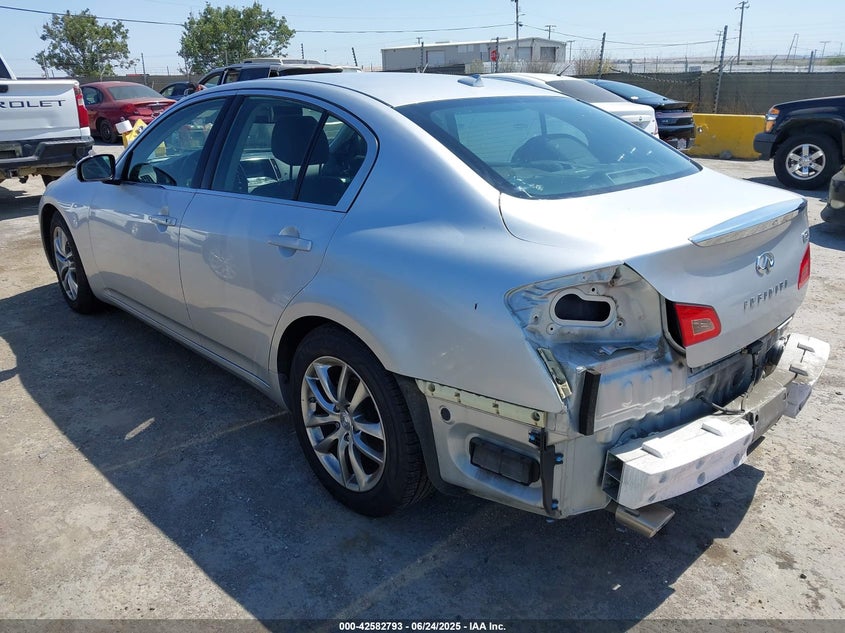 2008 INFINITI G35 VIN: JNKBV61EX8M214584