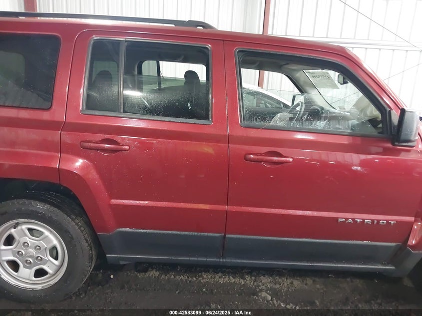 2014 JEEP PATRIOT SPORT - 1C4NJPBA6ED689978