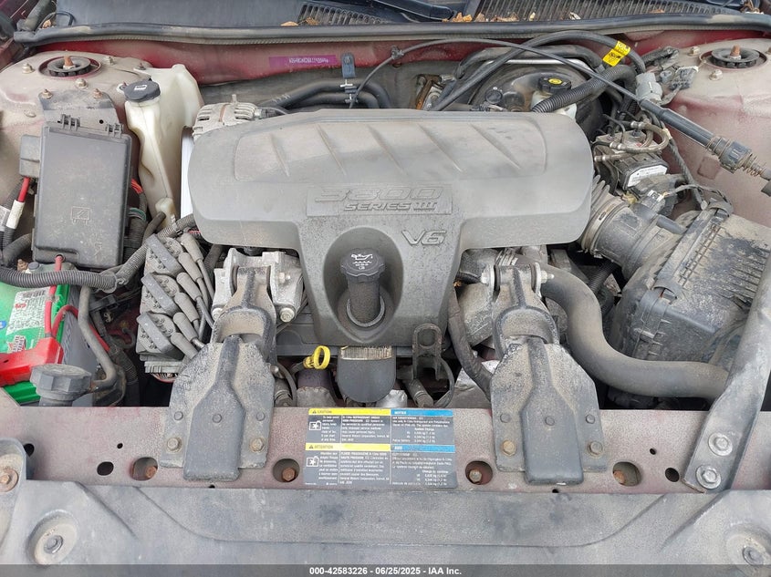 2008 Buick Lacrosse Cx VIN: 2G4WC582681193349 Lot: 42583226