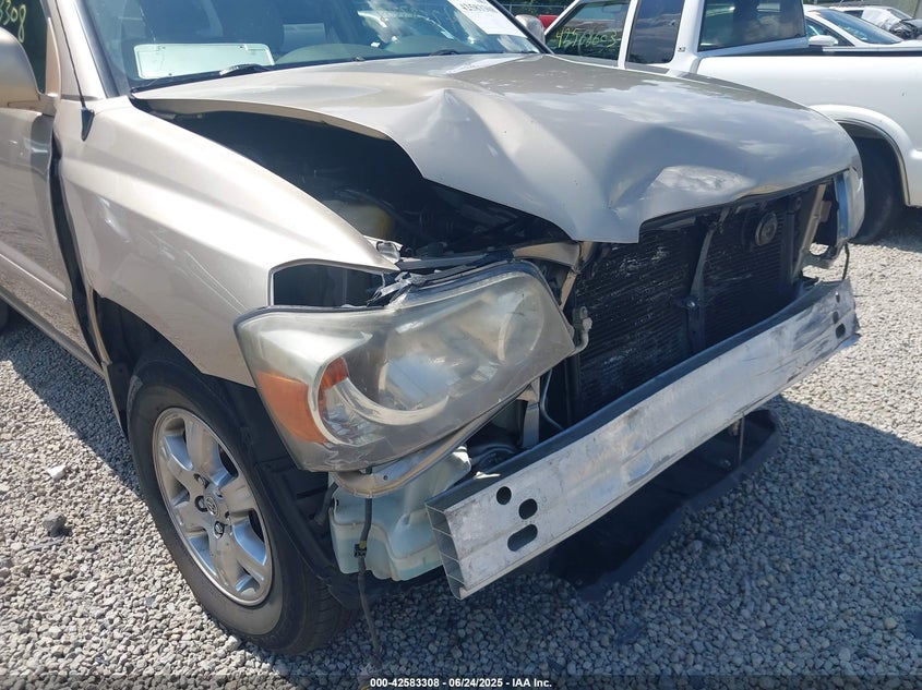 2007 TOYOTA HIGHLANDER VIN: JTEDP21A170130357
