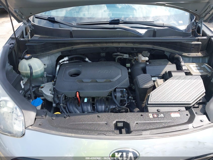 VIN KNDP63AC6L7684037 2020 KIA SPORTAGE S