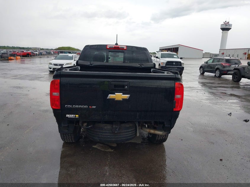 2017 CHEVROLET COLORADO Z71 - 1GCGTDEN0H1249700
