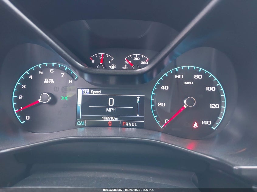 2017 CHEVROLET COLORADO Z71 - 1GCGTDEN0H1249700