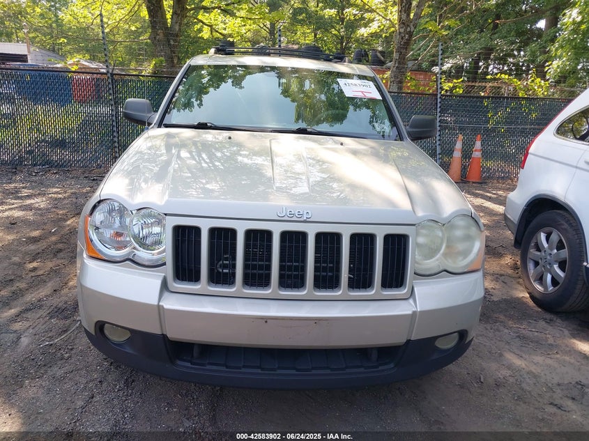 2008 JEEP GRAND CHEROKEE VIN: 1J8GR48K48C169345