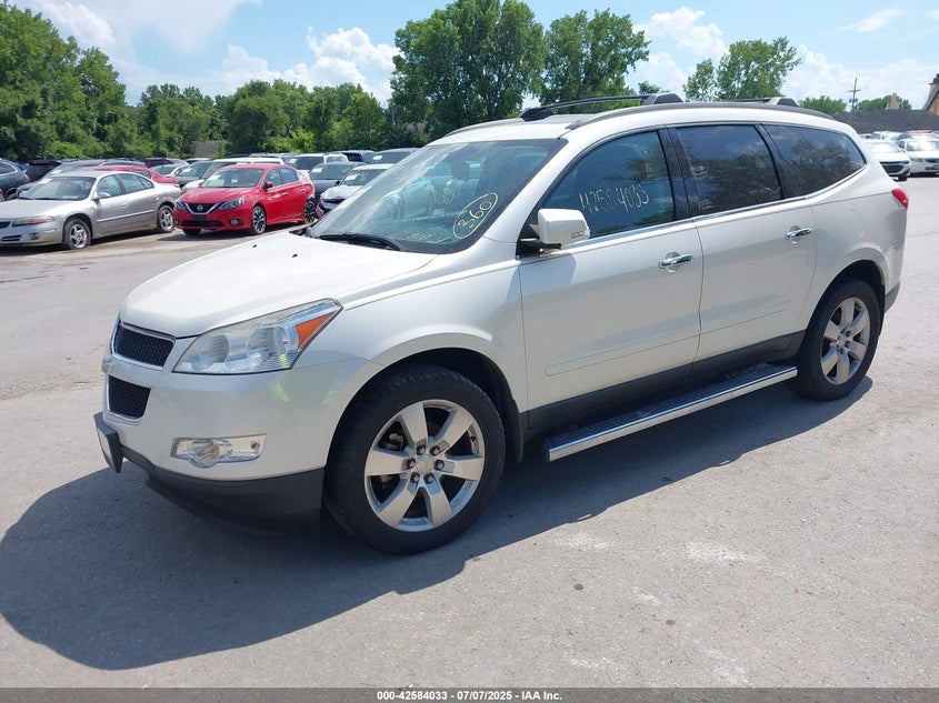 Vin: 1gnkrged8bj393561, lot: 43076946, chevrolet traverse 1lt 20112